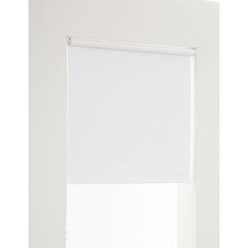 RULLGARDIN HASTA MÖRKLÄGGANDE 140X185CM VIT