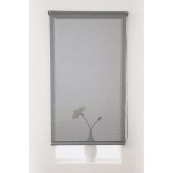 RULLGARDIN HASTA SCREEN 90X250 CM MÖRKGRÅ