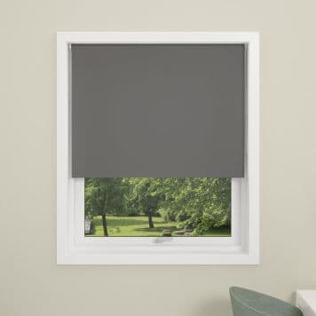 RULLGARDIN DEBEL UNI MÖRKLÄGGANDE 90X210CM GRÅ